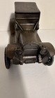 Vintage Cast Iron Mechanical Bank Coin Bank     First Safety Fund National Bank     