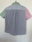 Polo Ralph Lauren Little Boy Striped Seersucker Button-down Pony Shirt Pockets