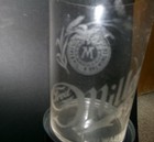 Pre-pro Miller Brewing Co Etched Glass Milwaukee