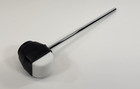 Double Bass Pedal Drum Beaters With Aquarian Kick Pad -fits Tama  Dw  Pearl  Etc