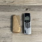 Nokia 8860 Cell Phone Chrome Collectible Rare