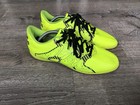 Adidas Mens Size 6 X 15 4 In B32938 Yellow Black Indoor Soccer Shoes Cleats