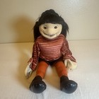 Folkmanis  24 Inch Puppet - Girl W ponytails Face   Arm Holes To Puppeteer New