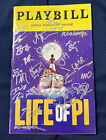 Life Of Pi Broadway Cast Signed Playbill Autograph