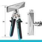 Duratech 6-inch Straight Jaw Sheet Bender Manual Metal Bending Plier Hand Seamer