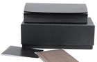 Persol Authentic Eyeglasses Glasses Box Black Snap Case Sealed Cloth Documents