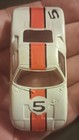 Aurora T Jet   1417 White orange  Ford Gt Slot Car Body Read