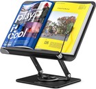 Book Stand For Reading Adjustable Book Holder With 360  rotating Bases Ergonomic
