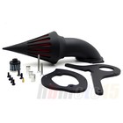 Air Cleaner Intake Filter Spike For Honda Aero 750 Vt750 1986-2012 Matte Black