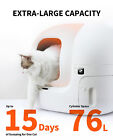 Petkit Pura Max Pre-owned Self Cleaning Cat Litter Box W  Trash Bags Spray