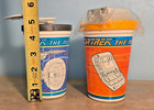 Vtg 1994 Star Trek The Next Generation Pizza Hut Promotional Cups W  Lids