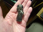 Antique Figural Match Safe  william Gladstone 1809-98 Uk Prime Minister 4 Times 