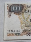 1982-83 Argentina 1 000 Pesos Banknote P 304d Series I