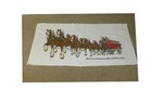 Vintage Budweiser Beer Clydesdale Horses Large Beach Towel R a  Briggs