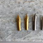 Set Of 4 Vintage Fountain Pen Nibs - Signature Vintage Gold  6    Shaeffer