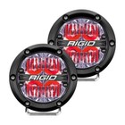 Rigid 36116 For 360-series 4in Led Off-road Drive Beam - Red Backlight