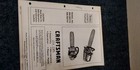 Owners Manual For Sears Craftsman Power-shar Chainsaw 358 352151  358 352110