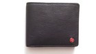Alpine Swiss Men s Genuine Leather Wallet Slim Flip-out Bifold Black New In Box