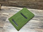 Optishot 2 Golf Simulator Practice Mat For Golf  Green black   Jagman Turf