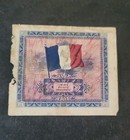 Rjkstamps Ww2 French 2 Francs 1944 Allied Occupation Currency Banknote Wwii