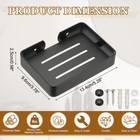 Stainless Steel Bar Soap Holder Dish For Bathroom Kitchen black 5 28 x3 78  