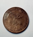 Montreal 1852-1902 L  Gnaedinger Son   Co  Furs Token Coin Fifty Years Success