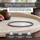 Gemstone Bracelet 4mm Beaded Stretch Bracelets