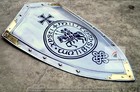 28  Medieval Shield Steel Warrior Knight Battle Armor Templar Shield Hts04