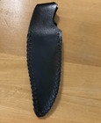 Black Leather Knife Holder sheath Made In Pakistan