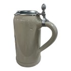 Vintage Lidded German Beer Stein Desert Storm - Saddam Hussein Target