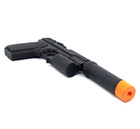 Suppressed Compact Pistol Prop Replica Non Firing 3d Printed Display 12 In