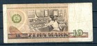 Ddr 10 Mark 1971 Banknote Original