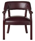 Office Star Padded Vinyl Seat And Back Traditional Guest Chair
