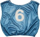 Champion Dozen Adult  All Sport W  Numbers 1-12 Pinnies Scrimmage Vests Blue