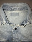 Vtg 90s Denim Button Up Trucker Jacket Small med True Vintage 90s