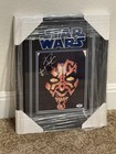 Ray Park Signed Star Wars 8x10 Framed Photo - Darth Maul Psa dna Certified