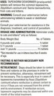Tapeworm Dewormer  praziquantel Tablets  For Cats And Kittens 6 Weeks An