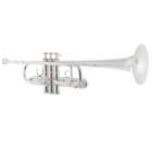 Bach Stradivarius Trumpet In C  Silver Plate C190sl229x