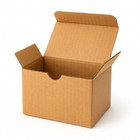 100 6x4x4 Cardboard Shipping Boxes Corrugated Mailing Packing Kraft Cartons - Fs