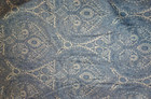 Restoration Hardware Italian Cypress Paisley Blue Set Of 2 Euro Pillow Shams