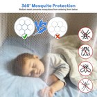 Pop-up Mosquito Net Tent For Bed Portable Camping Travel Mosquito Net 79 x59 