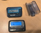 Vintage Motorola Advisor Elite Black Pager Plus 2nd Green Pager  Works 