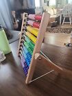 100 Wood Bead Abacus Wooden Educational Toy Tabletop Math Counting  Euc