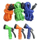 Expanding Expandable Flexible Garden Water Hose W Spray Nozzle 25  50  75  100ft