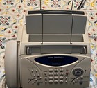 Brother Intellifax Fax-775 Plain Paper Fax Phone Copier Handset Owners Manual 