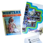 Vintage Usa States Travel Souvenir Maps Disney Brochure Sticker Lot Of 20