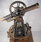 C L Berger Transit In Original Wooden Crate Serial Number 15897 1920 s 