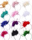 12 Pcs Fascinator Hats For Women - Tea Party  Derby  Wedding Headwear