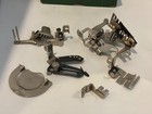 Vintage Singer Simanco Sewing Machine Attachments 6 Pc Lot Green Box Usa