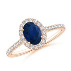 6 35 Ct Natural Blue Sapphire Diamonds Wedding Ring Solid 14k Rose Gold All Sz